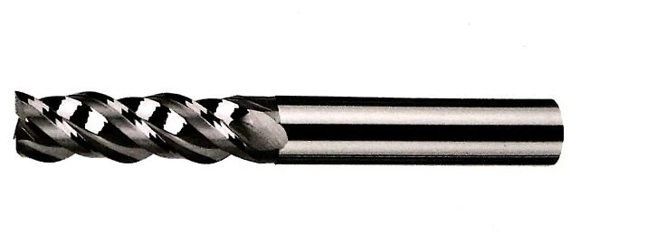 Carbide end mill for aluminum